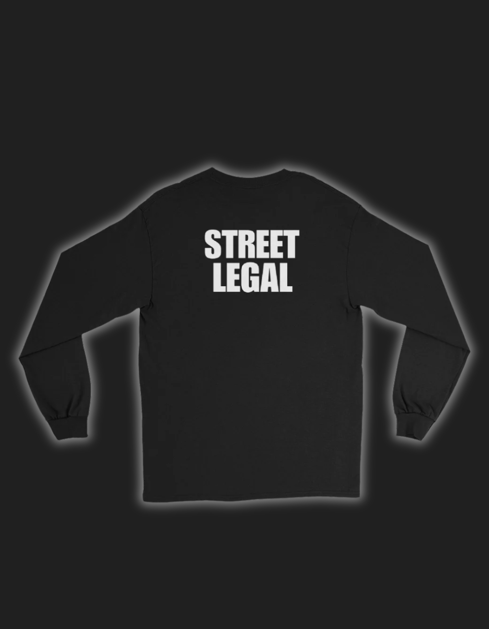 Astro Moto Signature Black Long Sleeve Shirt
