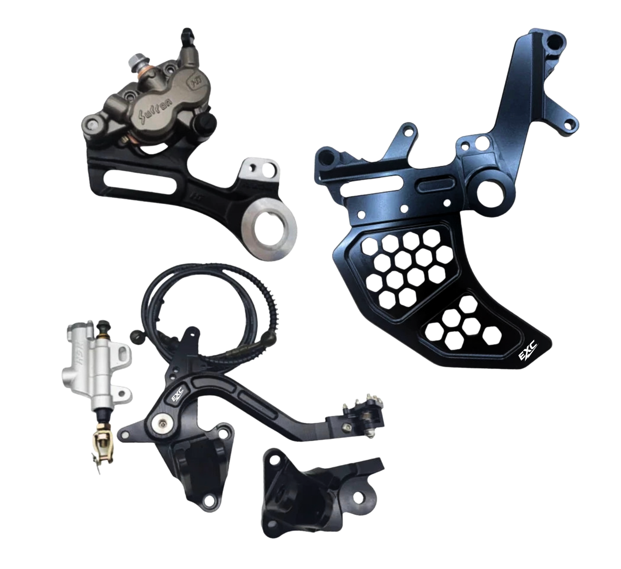 EXC UB FOOTBRAKE WITH CALIPER